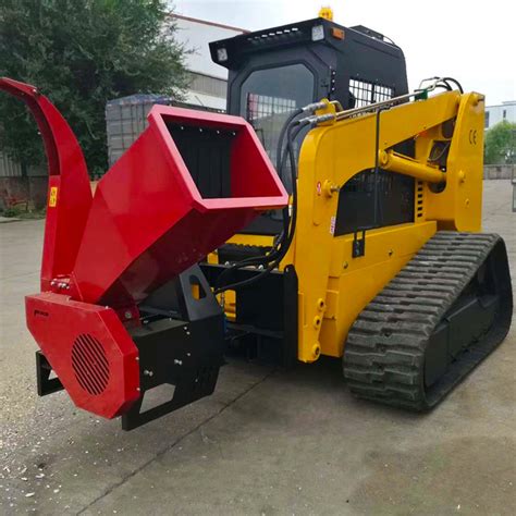 skid steer attachments wood chipper